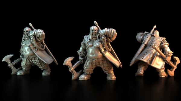 0008592c004b25be7235ba441417ba5d.jpg MERCENARY OGRE - EXECUTIONER - 65mm - Minifaktura - Druk 3D