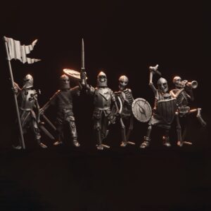 00b07c6d7274116d28237d22166ffe2a.jpg Skeleton Warriors x10 - Minifaktura - Druk 3D