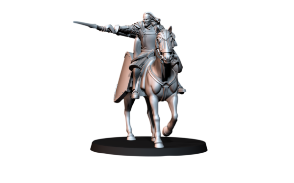 High Humans Captain Mounted