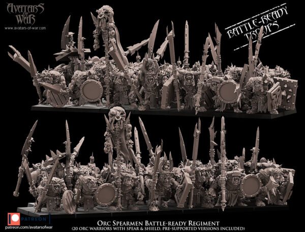 Orc Spearmen - x1