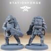 GrimGuard Ironclads x5 - Station Forge - Druk 3D