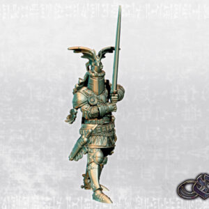 Dragon Knight on Foot - Minifaktura - Druk 3D