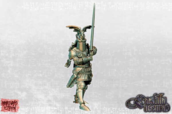 Dragon Knight on Foot - Minifaktura - Druk 3D