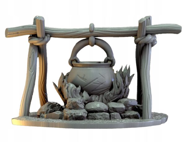 03766bb4c9b09ee973d4919c45aa453e.jpg Roaring Campfire - Mammoth Factory - Druk 3D
