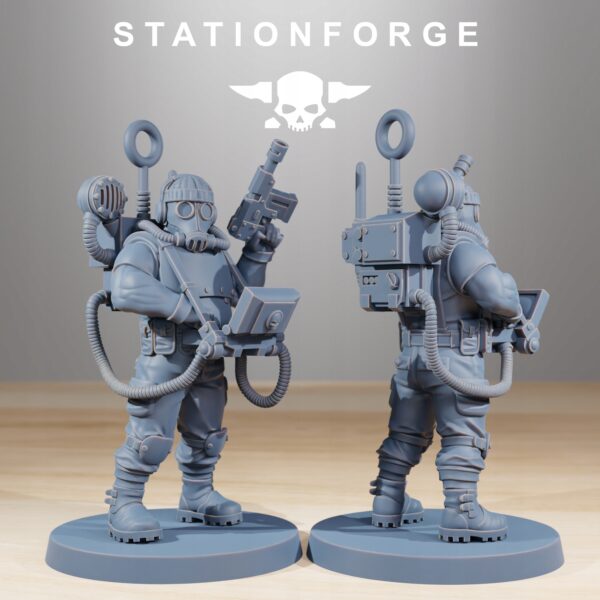 GrimGuard Hunters - Station Forge - Druk 3D