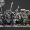 Khazarian Ogre Warriors - Pełna Jednostka + CMD