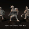 Vendel Era Warriors With Axes - x1