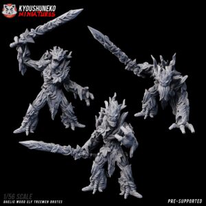 Treemen Brute x3 - Kyoushenko Miniatures - Druk 3D