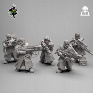 Spacenaz Specials Team x5 - Reptilian Overlords