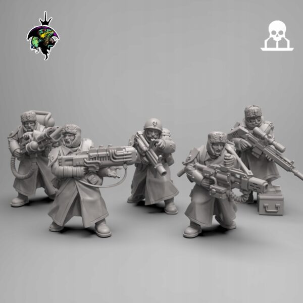 Spacenaz Specials Team x5 - Reptilian Overlords