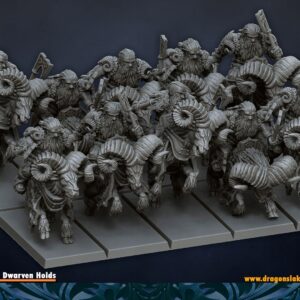 04d605360d334491e11e6490236f1345.jpg Mountain Rams - 1 szt. - DLM - Dwarven Holds