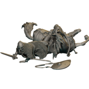 Knight Casualty 1 - Ranny Rycerz - Caballero Miniatures