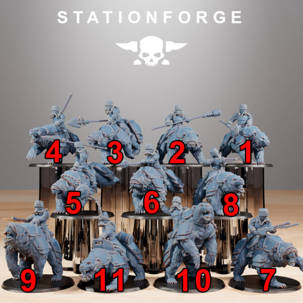 GrimGuard Bear Riders  - x1