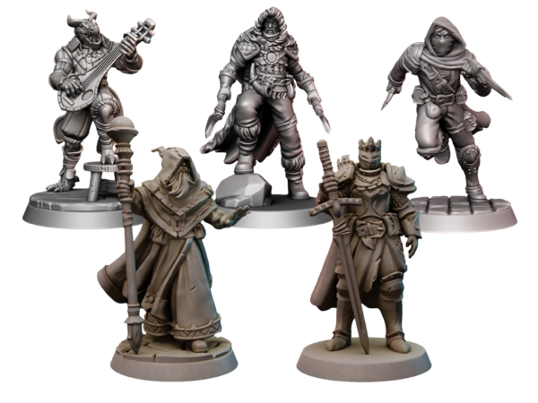 Male Heroes Set