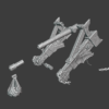 Orc Catapult Troll - Medbury Miniatures