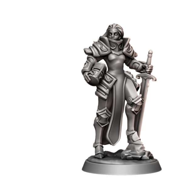 Female Knight 05 - Captain