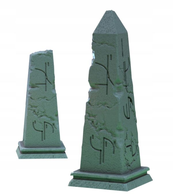 06b0f0ed31db620a3c78da699ca86b94.jpg Eldritch Obelisks x2 - Mammoth Factory - Druk 3D