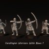 Carolingian Warriors With Bows - x4