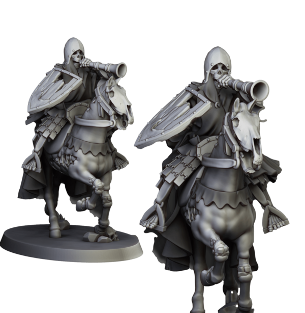 Mounted Skeleton Musician