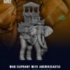 06fbbf4cfe27ebbf798245d1bd6fd583.jpg War Elephant with Archer Castle - Mumakil