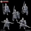 High Elves Warriors - Kyoushenko Miniatures
