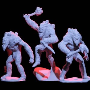 Yetties - Sabertooth Collectibles - Druk 3D