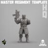 Master Regiment Template HQ Expansion - 8 szt.