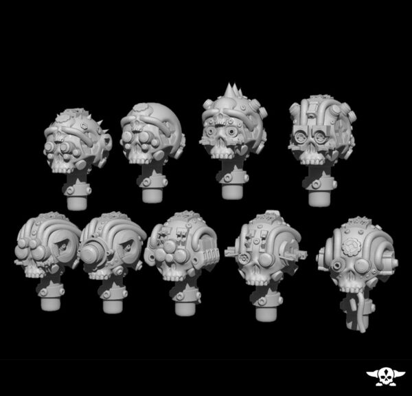 SERVO BOTS / SERVO HEADS 20 szt. - Station Forge