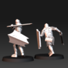 Blood Handed Orcs With Shield and Sword - x1