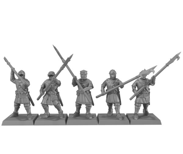 Men-at-arms w/ Polearms & Medium Armor - Monstrous Encounters