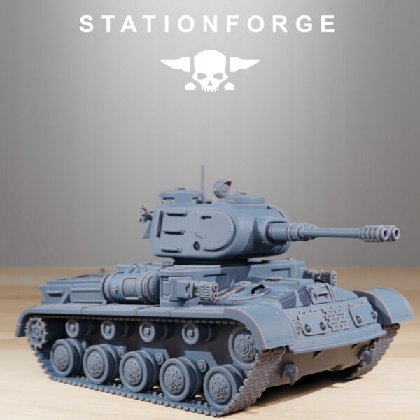 091fe1aed42097fdbd2f1f26d864c170.jpg GrimGuard Heavy Battle Tank - Station Forge