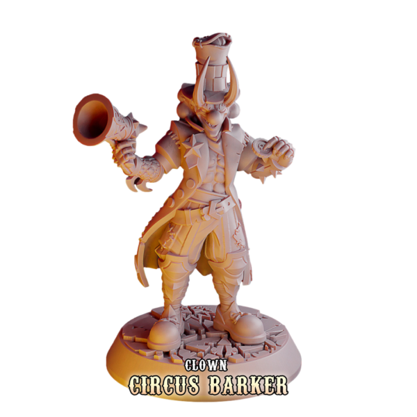 Clown Circus Barker