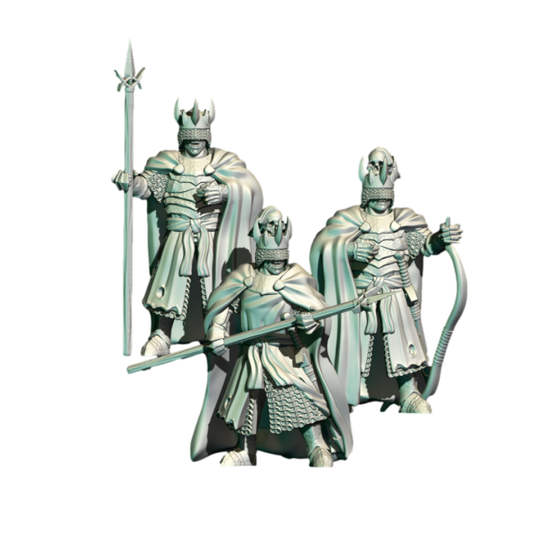 Dark Souled Men Guards - x3