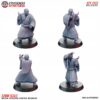 Monk Mikoshi Shrine Bearers x4 - Minifaktura
