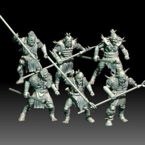 Orc Warriors with Spears - x1