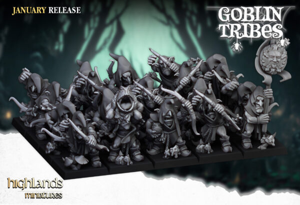 Swamp Goblins Archers - x17 + x3 CMD