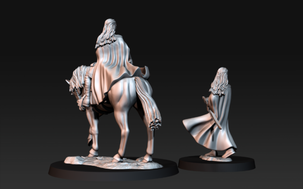 Bloody Elf Maiden Mounted