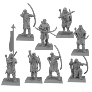 Breton Squires Unit 7x + CMD 3x  - Monstrous Encounters
