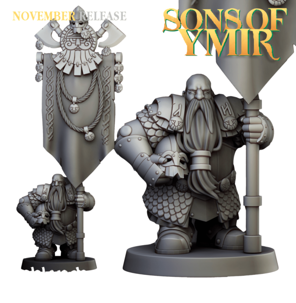 Dwarf Huscarls - Bannerman