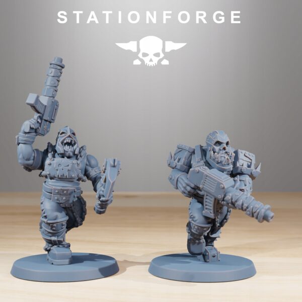 Orkaz Berserkers - Station Forge - Minifaktura