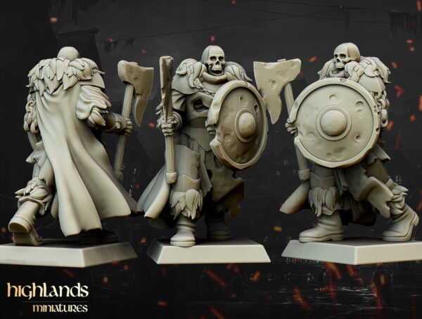 Undead Blackwatch Unit - Oddział Nieumarłej Czarnej Warty - Pojedyncze Jednostki