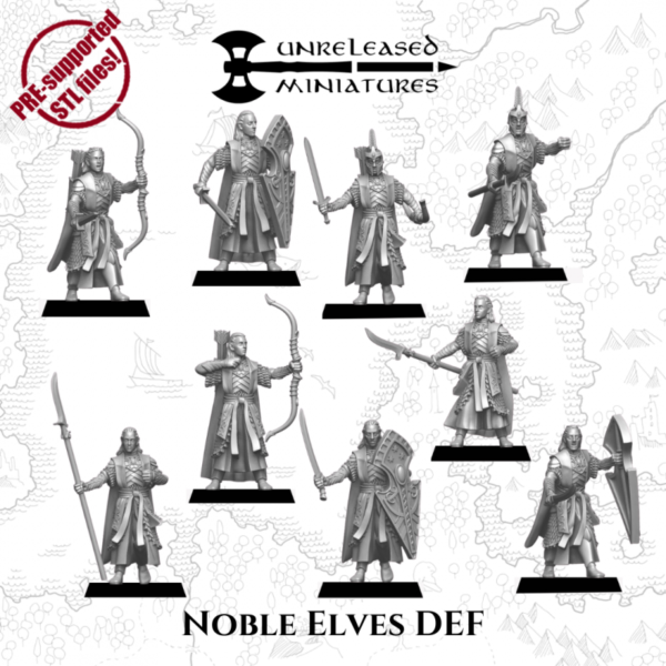 Noble Elves Kings Guards - x5