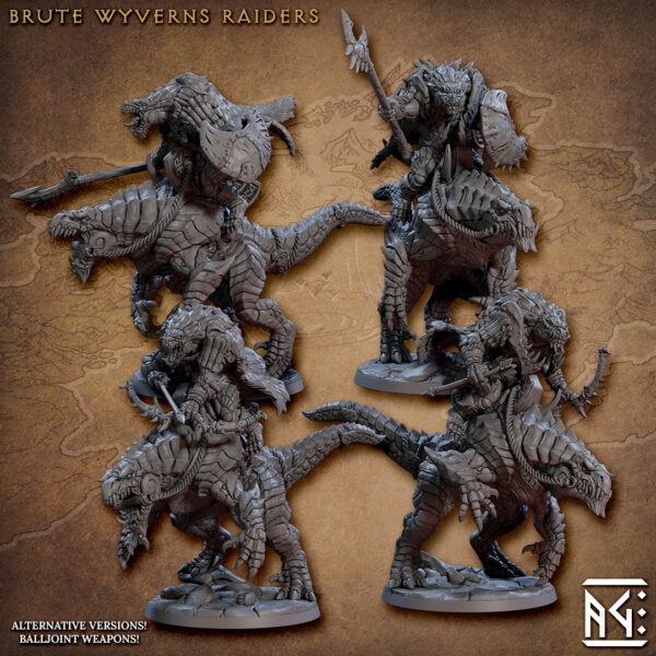 Brute Wyvern Riders - x1