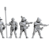 Spaniard Humans Artillery Crew - x4