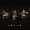 Orc Rabble with Axe and Shield - x1