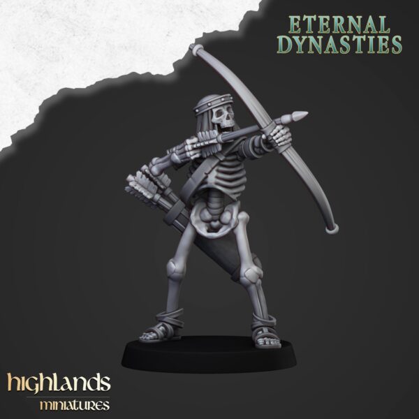 Ancient Skeletons with Bows - x1