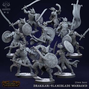 Drakkari Flamebaldes Warband - x10