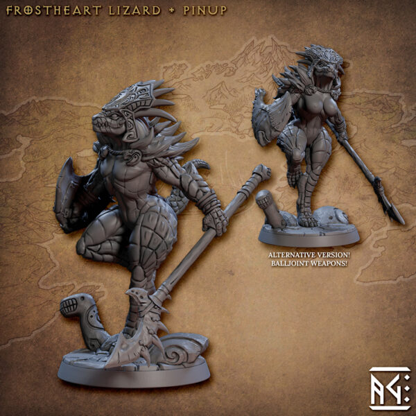 Skaala - Lizard Pinup Nude