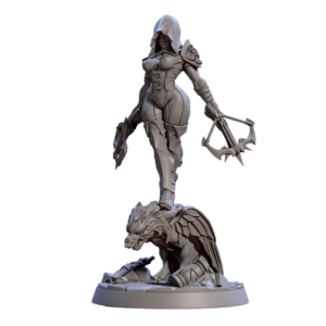 Janet Demonbane Pinup Dressed