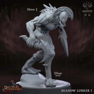 109d84bbf4ffa8cd6723f7447857af25.jpg Shadow Lurker #1 - Mammoth Factory - Minifaktura